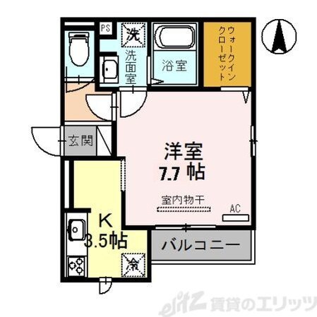 ソシュールの物件間取画像
